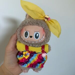 Rainbow labubu outfit